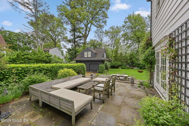 Backyard, Exterior, Fireplace