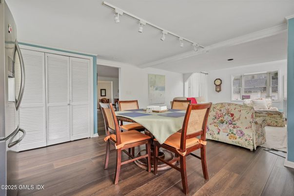 Dining room, Interior, Wood Texture Flooring