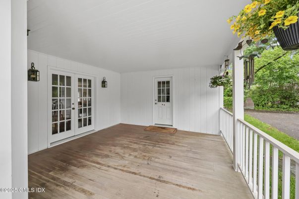 Exterior, Wood Texture Flooring