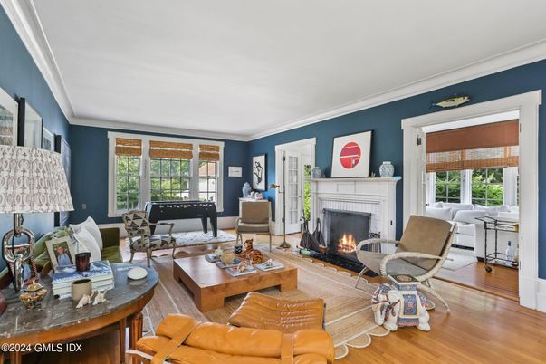 Fireplace, Interior, Living room, Wood Texture Flooring