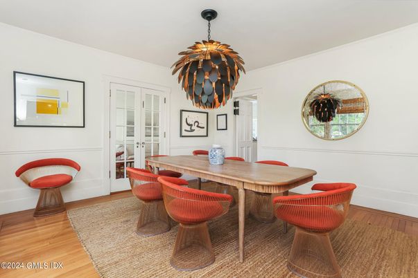 Dining room, Interior, Wood Texture Flooring