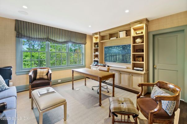 Home Office, Interior, Recessed Lighting
