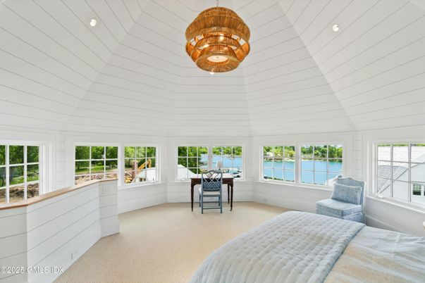 Bedroom, Home Office, Interior, Recessed Lighting, Water