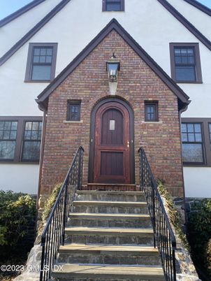 Exterior, Facade, Brick Facade, Tudor Revival