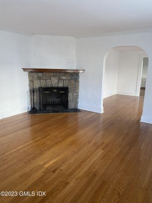 Empty room, Fireplace, Interior, Wood Texture Flooring