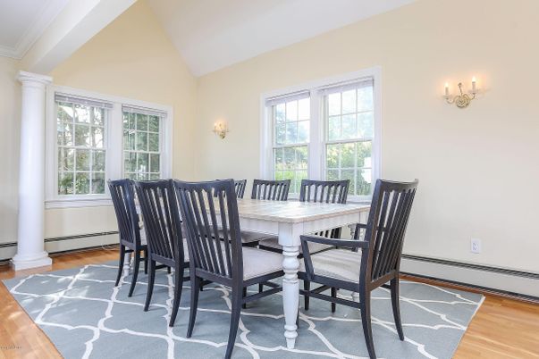 Dining room, Interior, Wood Texture Flooring