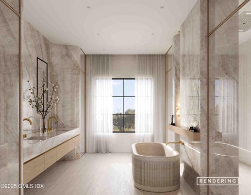 Bathroom, Interior, Recessed Lighting