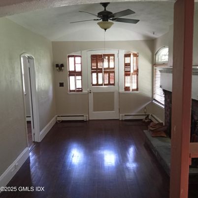 Fireplace, Interior, Wood Texture Flooring