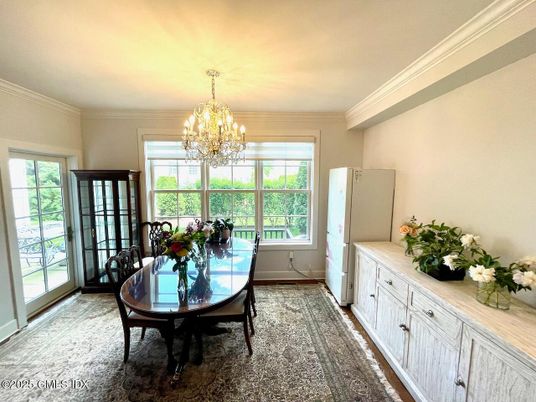 Chandelier, Dining room, Interior