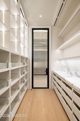 Interior, Recessed Lighting, Walk-in Closets, Wood Texture Flooring