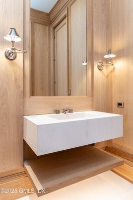 Bathroom, Interior, Wooden Walls