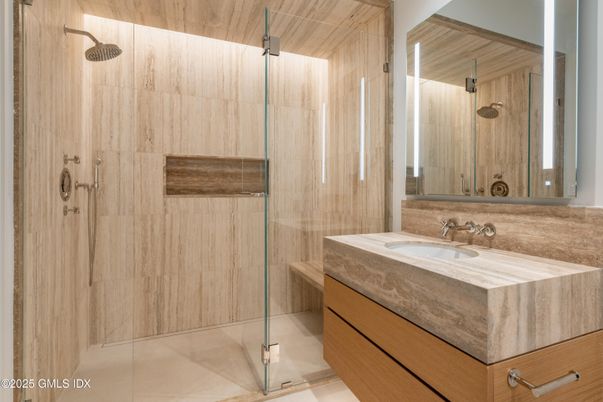 Bathroom, Glass Shower, Interior