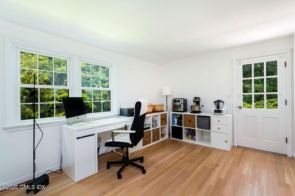Home Office, Interior, Wood Texture Flooring
