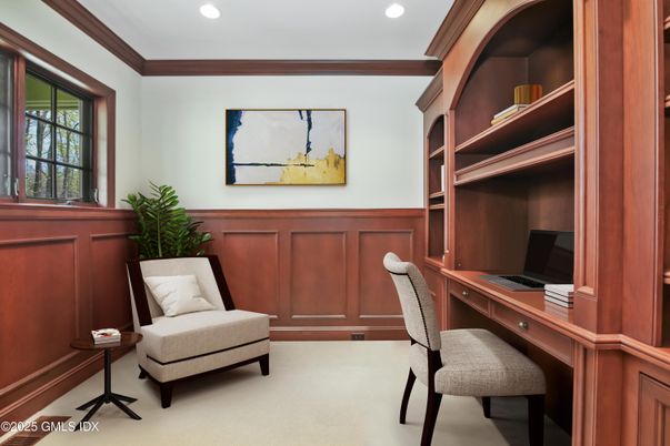 Home Office, Interior, Recessed Lighting
