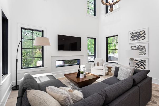 Fireplace, Interior, Living room, Wood Texture Flooring