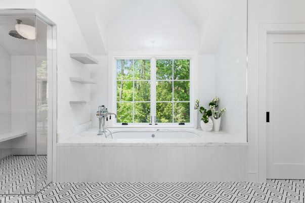 Bathroom, Glass Shower, Interior