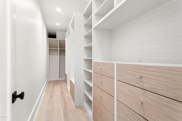 Interior, Recessed Lighting, Walk-in Closets, Wood Texture Flooring