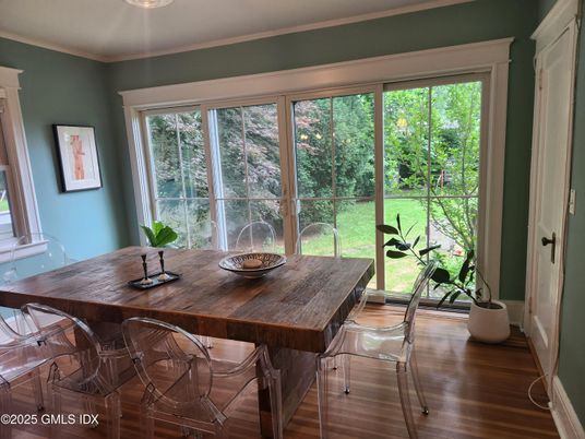 Dining room, Interior, Wood Texture Flooring