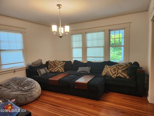 Interior, Living room, Pendant Lights, Wood Texture Flooring