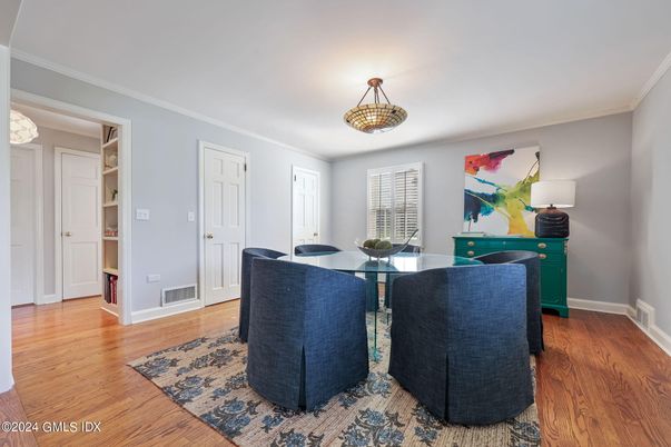 Dining room, Interior, Wood Texture Flooring