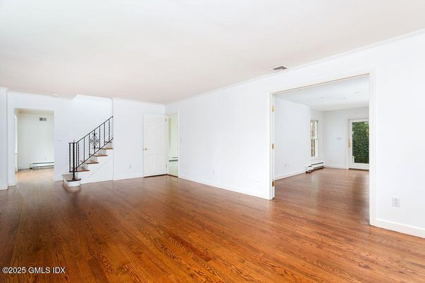 Empty room, Interior, Wood Texture Flooring