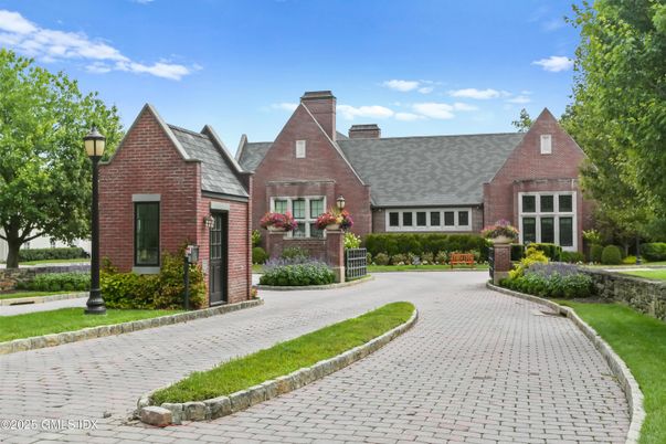Exterior, Facade, Brick Facade, Tudor Revival
