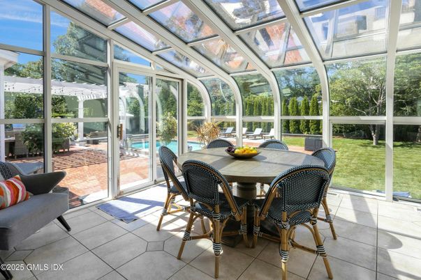 Dining room, Glass Ceilings, Interior, Sun Room