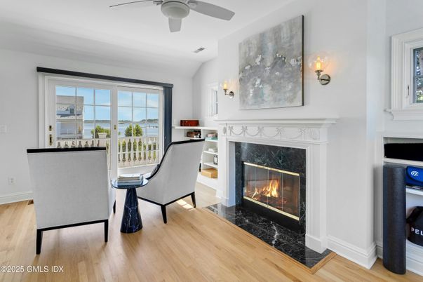 Fireplace, Interior, Wood Texture Flooring