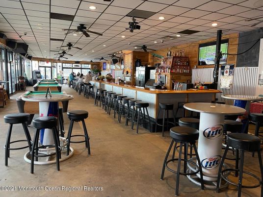 Billiard Table, Game Room, Interior, Pendant Lights, Recessed Lighting