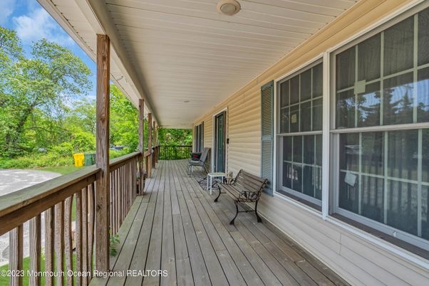 Exterior, Wood Texture Flooring