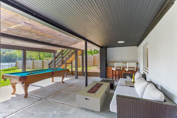 Billiard Table, Game Room, Interior