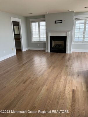Empty room, Fireplace, Interior, Wood Texture Flooring