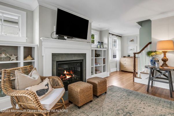 Fireplace, Interior, Living room, Wood Texture Flooring