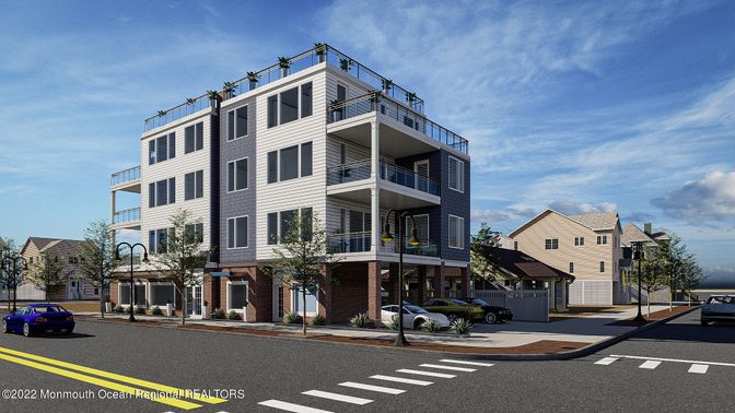 Exterior, Facade, Condo Building