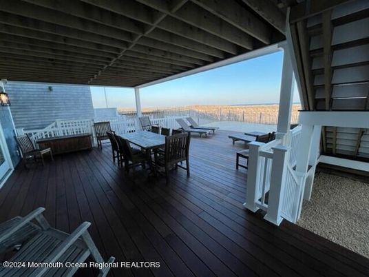 Exterior, Water, Wood Texture Flooring