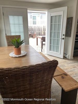 Dining room, Interior, Wood Texture Flooring