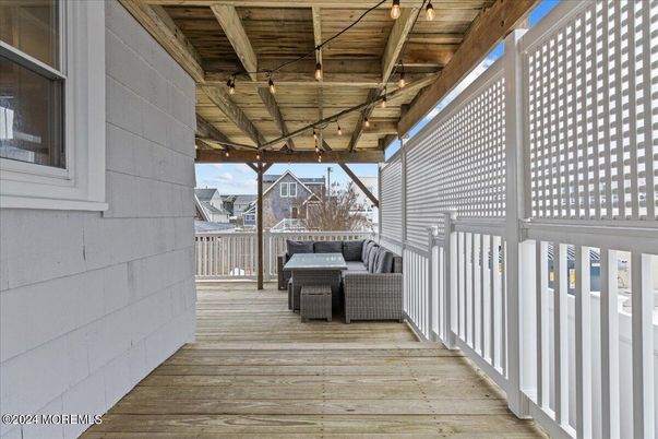 Exterior, Wood Texture Flooring