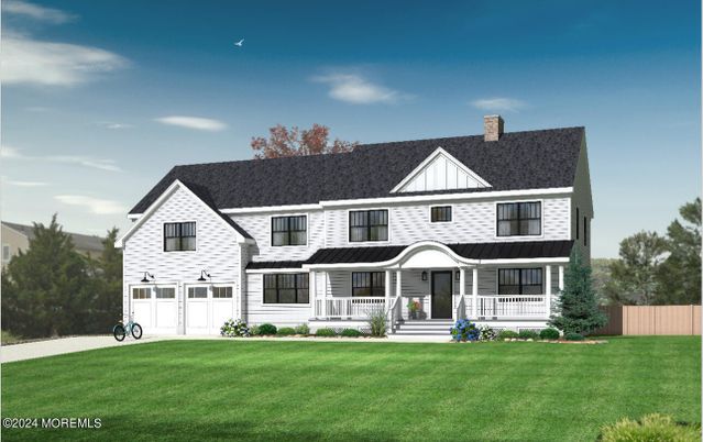 Attached, Backyard, Exterior, Facade, Farmhouse