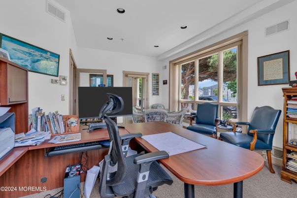 Home Office, Interior, Recessed Lighting