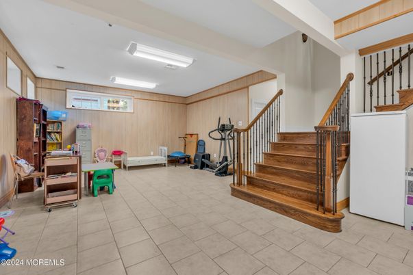 Fitness Equipment, Interior, Wooden Walls