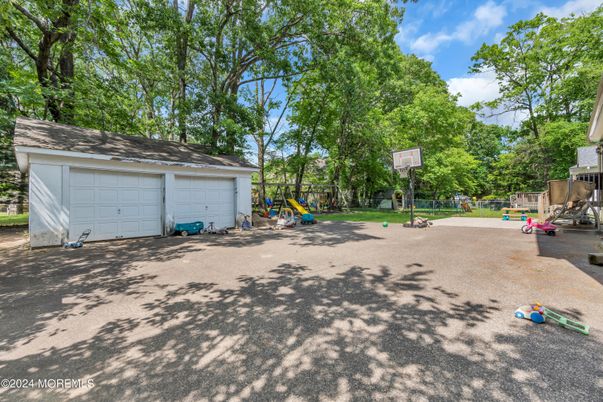 Backyard, Detached Garage, Exterior, Playground
