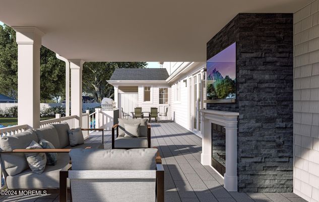 Exterior, Fireplace