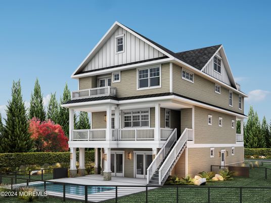 Exterior, Facade, Pool, Farmhouse