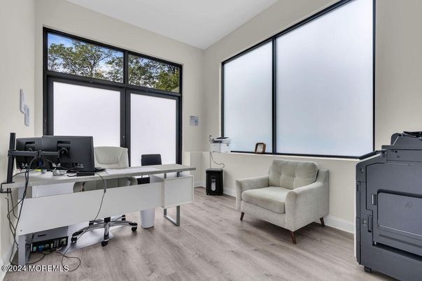 Home Office, Interior, Wood Texture Flooring