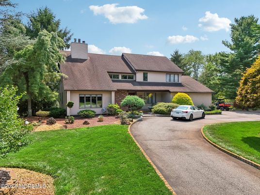 Attached, Exterior, Facade, Brick Facade, Tudor Revival