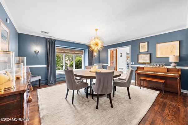 Dining room, Interior, Piano, Wood Texture Flooring