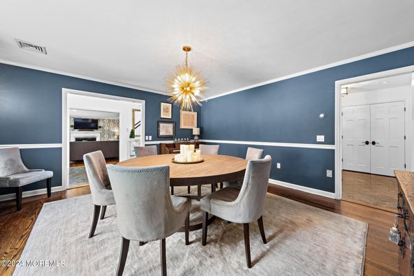 Dining room, Interior, Wood Texture Flooring