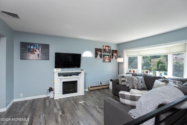 Fireplace, Interior, Living room, Wood Texture Flooring
