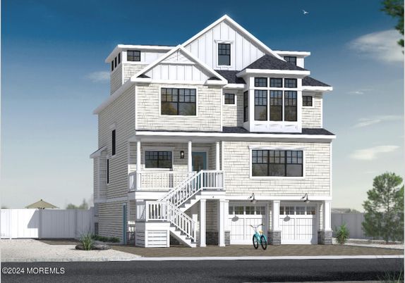 Attached, Exterior, Facade, Farmhouse
