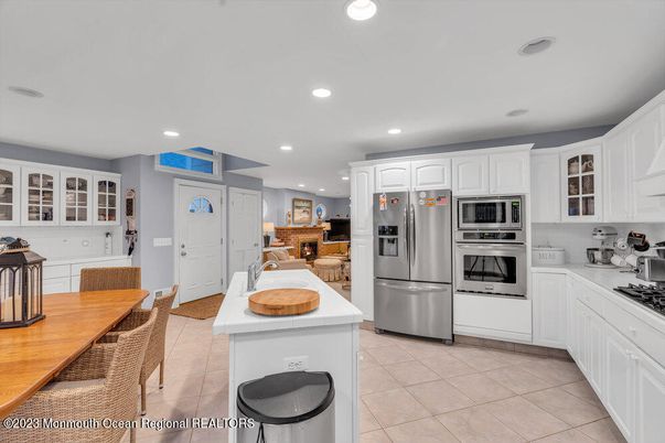 Interior, Kitchen, Recessed Lighting, Stainless Steel Appliances